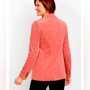 New Talbots Classic Corduroy Lined Blazer 4P